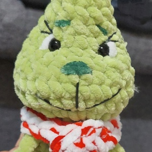 Horgolt Grincs bébi és Max, a kutyája 2pár - játék & sport - plüssállat & játékfigura - manó - Meska.hu