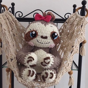 Lajhár-40 cm - Meska.hu