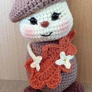 Őszike, a makk baba - PDF mintaleírás - diy (csináld magad) - szabásminta, útmutató - horgolási minta - Meska.hu