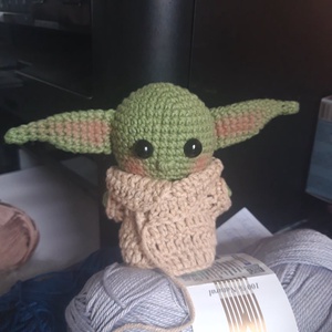Baby Yoda 2 méretben - játék & sport - plüssállat & játékfigura - más figura - Meska.hu