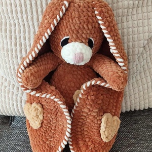 Nyuszika , Játék & Sport, Plüssállat & Játékfigura, Nyuszi, Horgolás, MESKA