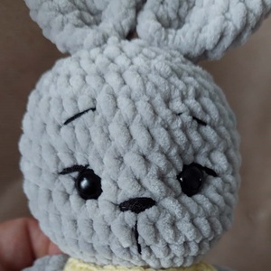 Horgolt nyuszi - játék & sport - plüssállat & játékfigura - nyuszi - Meska.hu