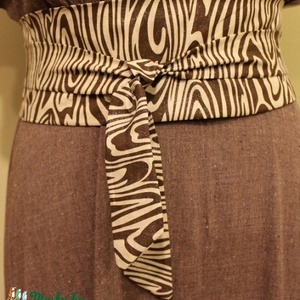 öv textil öv famintás vászon öv -  - Meska.hu