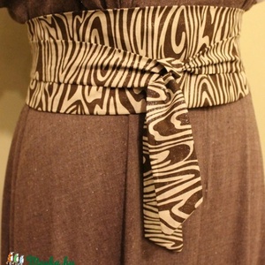 öv textil öv famintás vászon öv -  - Meska.hu