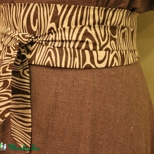 öv textil öv famintás vászon öv -  - Meska.hu