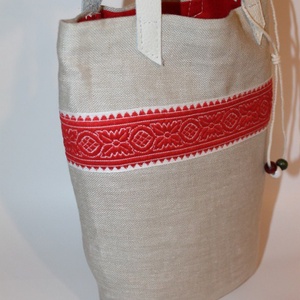 Tasak kisméretű ajándék tasak vászon táska bortartó tasak  -  - Meska.hu