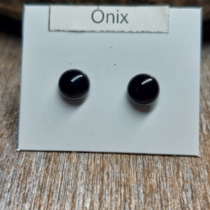 Onix fülbevaló  - Meska.hu
