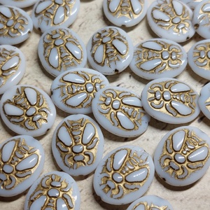 Méhecske cseh gyöngy , Kellékek & szerszámok, Gyöngyfűzés kellékek, Üveggyöngy, , MESKA