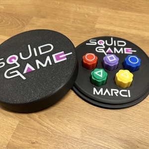 Squid Game 2 Gonggi játék - Színes, súlyozott - Meska.hu