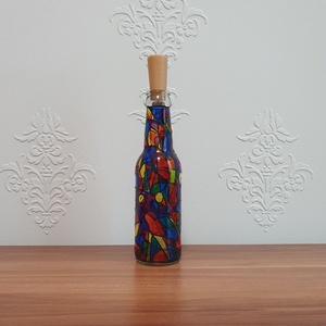 Kézzel festett, egyedi díszüveg LED világítással - otthon & életmód - dekoráció - asztal és polc dekoráció - díszüveg - Meska.hu Kézzel festett, egyedi díszüveg LED világítással - otthon & életmód - dekoráció - asztal és polc dekoráció - díszüveg - Meska.hu