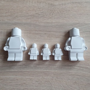 Festhető gipsz figura csomag - LEGO figurák, DIY (Csináld magad), Egységcsomag, Gipszöntés, MESKA