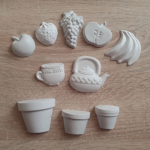 Festhető gipsz figura csomag , DIY (Csináld magad), Egységcsomag, Mindenmás, Gipszöntés, MESKA