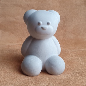 Festhető mackó gipsz figura - diy (csináld magad) - egységcsomag - Meska.hu