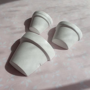 Festhető cserép formájú gipsz figura csomag , DIY (Csináld magad), Egységcsomag, Mindenmás, Gipszöntés, MESKA
