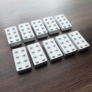 Festhető gipsz figura csomag, 10 db, LEGO építőkocka, DIY (Csináld magad), Egységcsomag, Mindenmás, Gipszöntés, MESKA