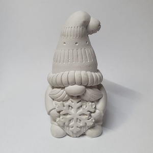 Festhető manó gipsz figura - karácsonyi Manó - Meska.hu