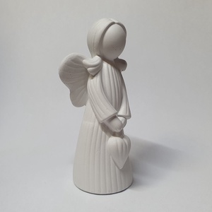 Festhető angyalka gipszfigura - Meska.hu