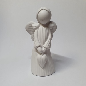 Festhető angyalka gipszfigura - otthon & életmód - dekoráció - manók - Meska.hu