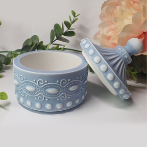 Ékszerdoboz (gipszből) - ékszer - ékszertartó - ékszerdoboz - Meska.hu