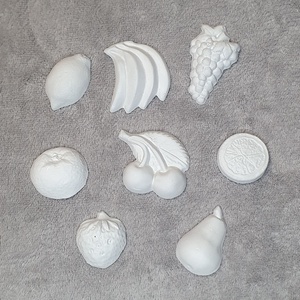 Festhető gipsz figura csomag (gyümölcsök), DIY (Csináld magad), Egységcsomag, Gipszöntés, MESKA