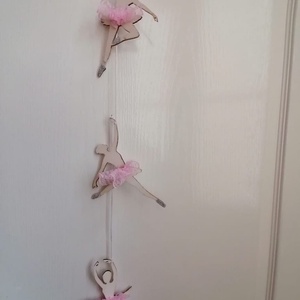 balerina dísz 3 részes - otthon & lakás - dekoráció - dísztárgy - Meska.hu