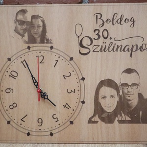 Egyedi falióra - otthon & életmód - dekoráció - fali és függő dekoráció - falióra & óra - Meska.hu