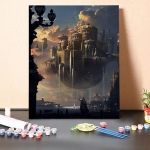 Számfestő készlet - rengeteg képpel rendelhető 40x50cm, Művészet, Festmény, Festmény vegyes technika, Fotó, grafika, rajz, illusztráció, Meska