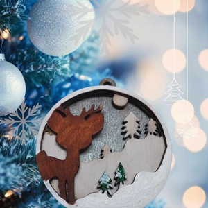 Karácsonyi dekoráció, Karácsony, Adventi díszek, Adventi ablakdekoráció, Gravírozás, pirográfia, Festett tárgyak, MESKA