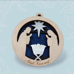 Karácsonyi dekoráció, Karácsony, Adventi díszek, Adventi ablakdekoráció, Gravírozás, pirográfia, Festett tárgyak, MESKA