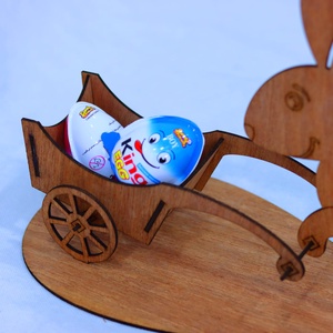 Húsvéti tojástartó nyúl - nagy(38cm x 20cm) - otthon & életmód - dekoráció - ajtó- és ablak dekoráció - ablakdísz - Meska.hu