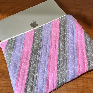 Egyedi kézzel készült patchwork laptop tok   13,3, Táska & Tok, Laptoptáska, laptop hátizsák, Patchwork, foltvarrás, MESKA