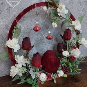 Bársonyos elegancia - otthon & életmód - dekoráció - asztal és polc dekoráció - asztaldísz - Meska.hu