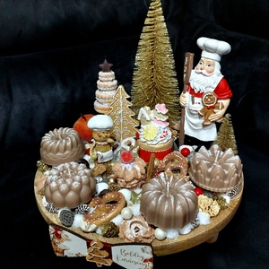 Édes advent - karácsony - adventi díszek - adventi asztaldísz - Meska.hu