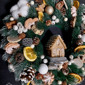 Otthon ÉDES otthon - karácsony - karácsonyi lakásdekoráció - karácsonyi ajtódíszek - Meska.hu