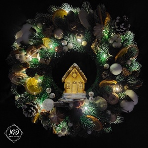 Otthon ÉDES otthon - karácsony - karácsonyi lakásdekoráció - karácsonyi ajtódíszek - Meska.hu