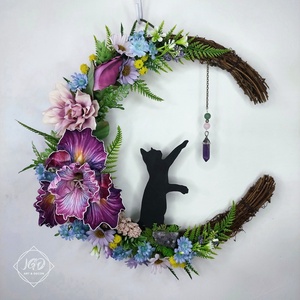 Cicás holdkoszorú - Meska.hu