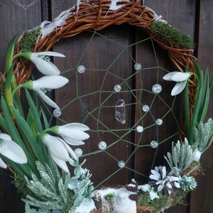 Ébredő természet - otthon & életmód - dekoráció - ajtó- és ablak dekoráció - ajtódísz & kopogtató - Meska.hu