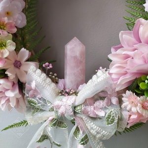 Romantikus ajtódísz - otthon & életmód - dekoráció - ajtó- és ablak dekoráció - ajtódísz & kopogtató - Meska.hu