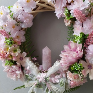 Romantikus ajtódísz - otthon & életmód - dekoráció - ajtó- és ablak dekoráció - ajtódísz & kopogtató - Meska.hu