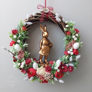 Bronz nyuszis kopogtató - Meska.hu