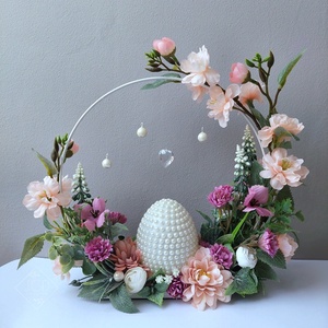 Elegáns húsvéti dísz - Meska.hu