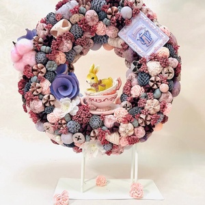 Romantikus tavaszi kopogtató - Meska.hu