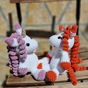 Unikornis PDF minta � Amigurumi egyszarvú horgolási útmutató - diy (csináld magad) - szabásminta, útmutató - horgolási minta - Meska.hu