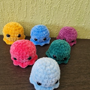 Mini polip - játék & sport - plüssállat & játékfigura - polip, medúza - Meska.hu