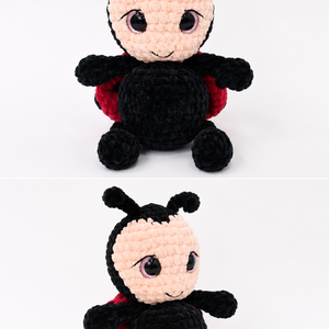 Katicabogár horgolt amigurumi figura - játék & sport - plüssállat & játékfigura - más figura - Meska.hu