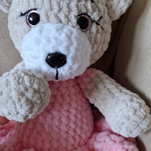 Balerina maci - horgolt amigurumi nyuszi plüss - játék & sport - plüssállat & játékfigura - maci - Meska.hu