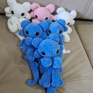 Mini sárkány szundipajti, Játék & Sport, Plüssállat & Játékfigura, Plüss sárkány, Horgolás, MESKA