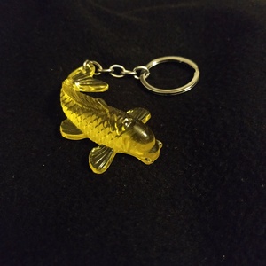 Koi ponty kulcstartó - arany - Meska.hu