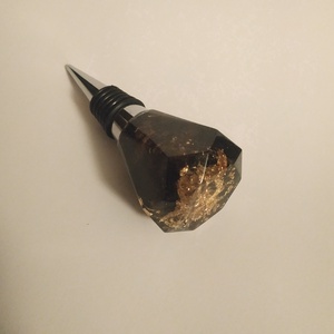 Bordugó - Fekete / arany - otthon & életmód - konyhafelszerelés, tálalás - tálalás - bortartó - Meska.hu