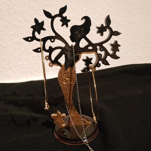 Ékszertartó - Fekete / arany - Meska.hu